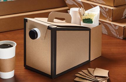 Kraft The Caddy™ Condiment Carrier for 96 oz. Beverage on the Move®