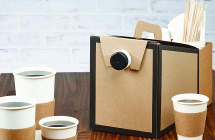 Kraft 96 oz. Beverage on the Move® - Border Design