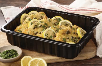 Black 8” x 10” Non Barrier PP Tray