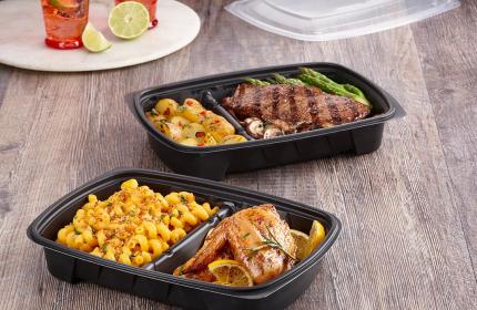 Black 8" x 11" Modular Tray