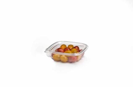 Clear 8 oz. SureStrip® Square Tub 