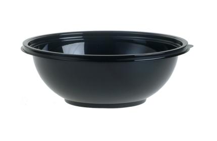 Black 18 oz. Medium Round Bowl