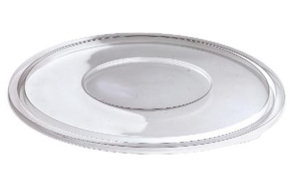 Clear Flat Lid for 18, 24, 32 oz. Medium Round Bowls