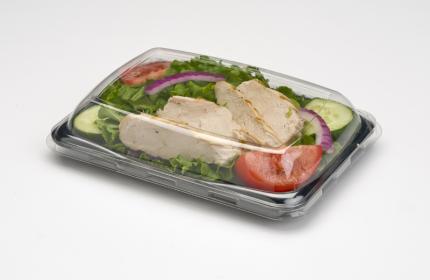 Clear Lid for Pulp and Black Snack Trays
