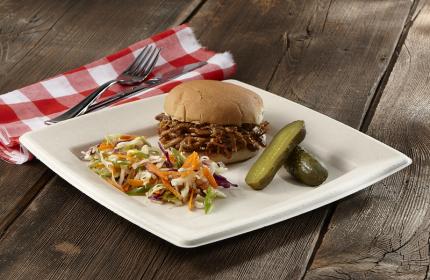 Pulp Plus® 10" Square Plate