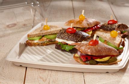 Pulp Plus® 16" Square Platter