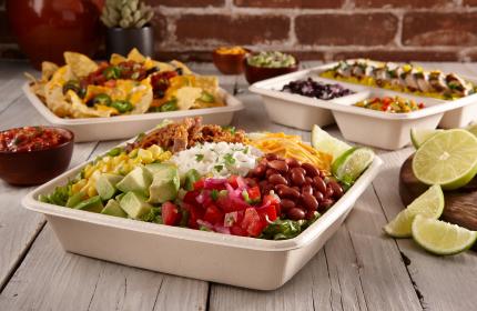 Pulp Plus™ 48 oz. Square Container