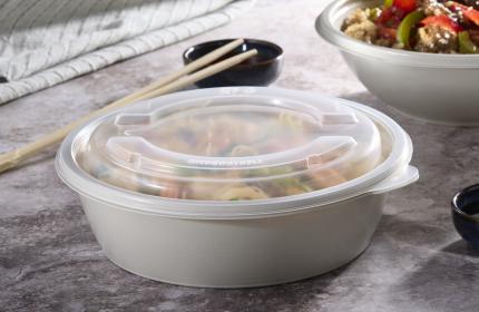 Clear PP Lids for Stone r-PRO™ Medium Rounds