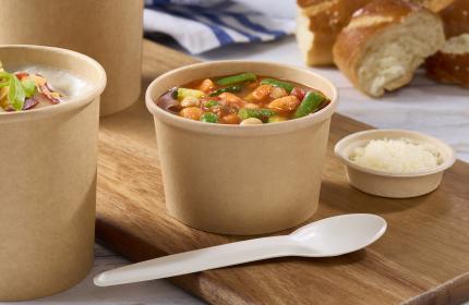 Kraft 8 oz. Paper Soup Cup