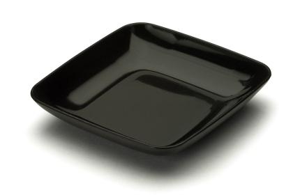 Black Mini Mozaïk® Square Tasting Plate