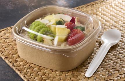 Kraft 12oz Square Bowl