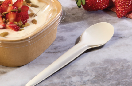 Natural 6” EcoEdge™ Paper Spoon