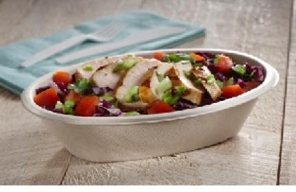 Pulp Plus® 27 oz. Oval Burrito Bowl