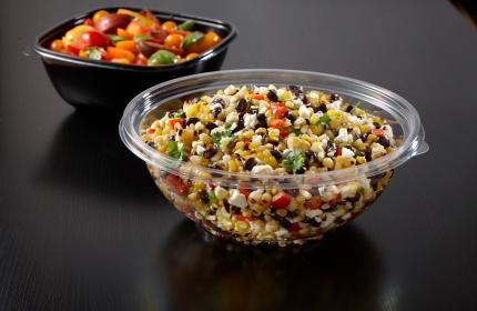 Clear 48 oz. Large Round Bowl