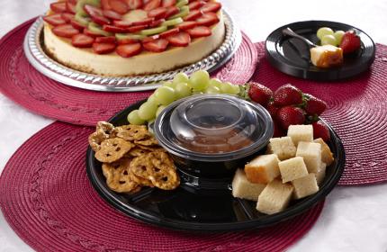 Clear Dome Lid for 8, 12, 16 oz. Small Round Bowls