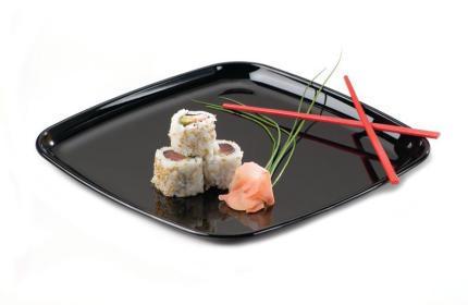 Black PP 10.7" Mozaïk® Square Platter