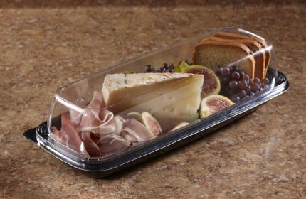 Clear Lid for Clear and Black Large Sub Containers