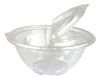 Clear Hinged Lid for 7” On-The-Go Round Bowls