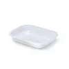 Bone White 12 oz. Small Rectangle Tray