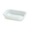 Bone White 16 oz. Small Rectangle Tray