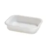 Bone White 16 oz. Small Rectangle Tray