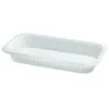 Bone White 60 oz. Large Rectangle Tray