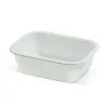 Bone White 22 oz. Small Rectangle Tray