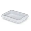 Bone White 23.5 oz. Medium Rectangle Tray