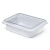 Bone White 45 oz. Medium Rectangle Tray