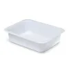 Bone White 45 oz. Medium Rectangle Tray