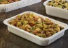 Bone White 32 oz. Medium Rectangle Tray