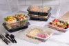 Classic Clear 8x11 Rectangle Hinged Container