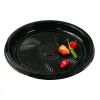 Black 12" Nova Plus Round Platter