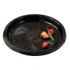 Black 18" Nova Plus Round Platter