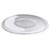 Clear 32 oz. Large Round Bowl with Clear Flat Lid 