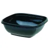 Black 80 oz./5 lb. Square Bowl 