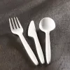 Wrapped White Compostable Knife