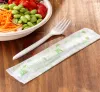 Wrapped White Compostable Fork