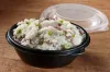 Black 16 oz. Small Round Container