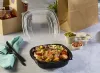 Deluxe Dual Color 8” x 8” Hinged Square Container