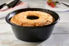 Black 8" CPET Angel Food Tray