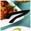 Black 6" Snap 'N Serve™ Serving Tong