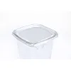 Clear SureStrip® Tamper Resistant Lid for Square Tubs 