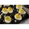Black Mozaïk® Deviled Egg Insert for 16" Square Platters (75 eggs)
