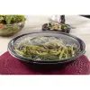 Clear Flat Lid for 64, 80 oz. X-Large Round Bowls