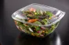 Clear Dome Lid for 80, 160 oz. Square Bowls