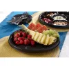 Black 16" Nova Plus Round Platter
