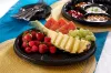 Black 18" Nova Plus Round Platter