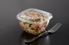 Clear Dome Lid for 8, 12, 16 oz. Small Square Bowls 