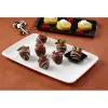 Black Mini Mozaïk® Square Tasting Plate